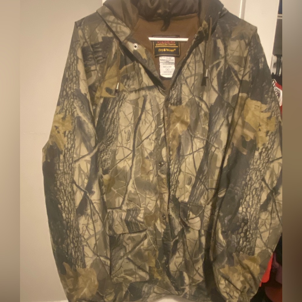 Vintage men’s camouflage dry wear  hunting coat